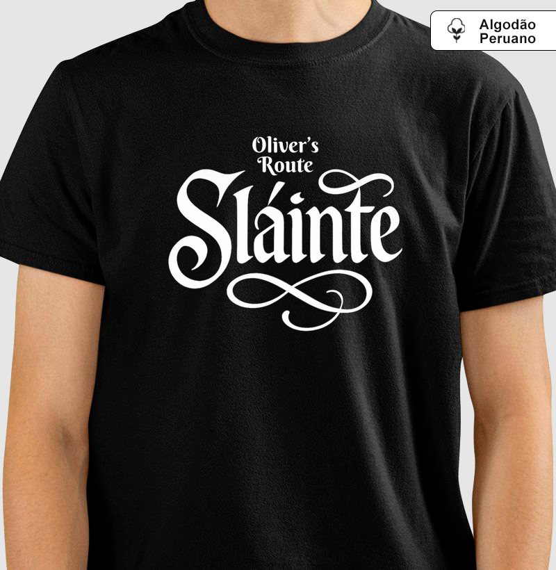 Sláinte - Camiseta Algodão Peruano