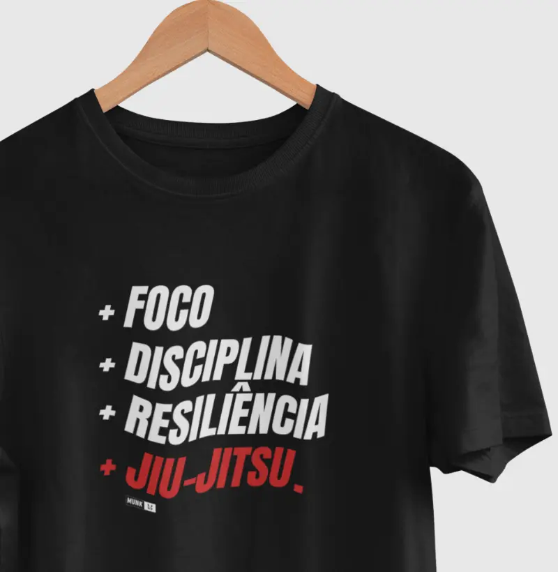 +Foco, +Disciplina, +Resiliência e +Jiu-Jitsu