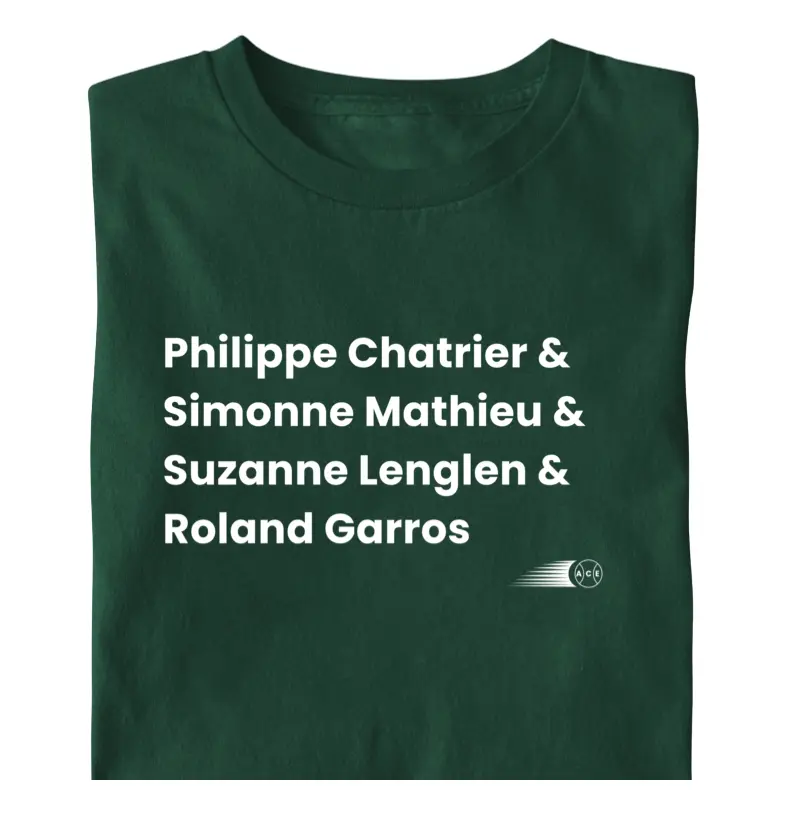 Philippe-Chatrier & Simonne Mathieu & Suzanne Lenglen & Roland Garros