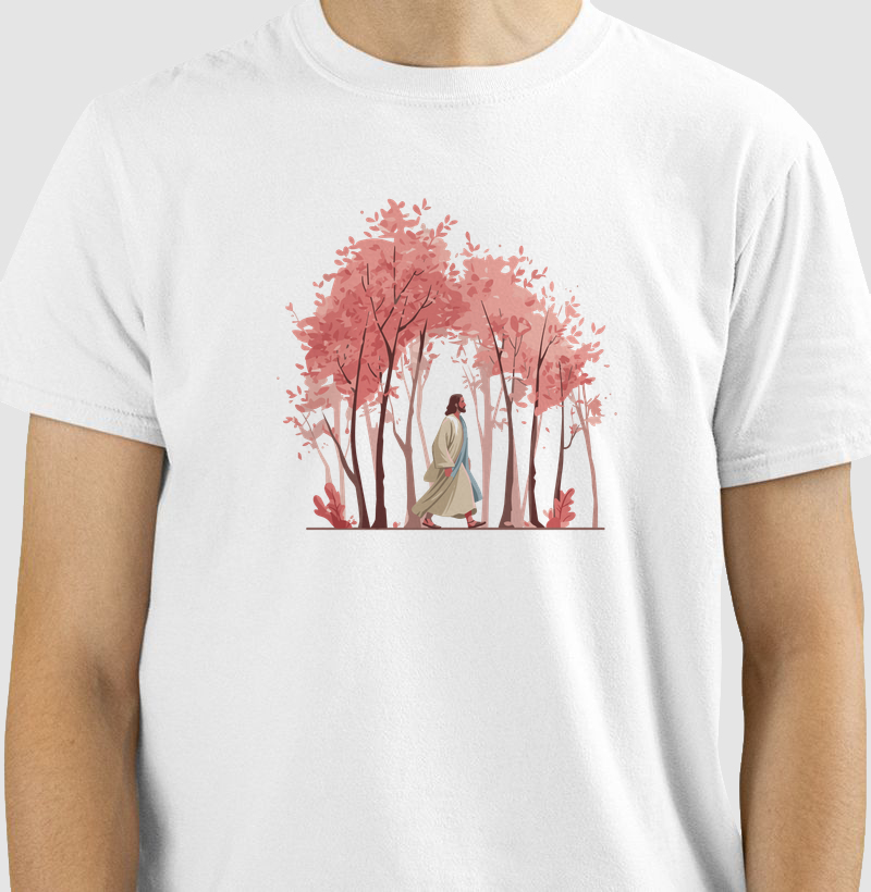 Camiseta - Jesus na Floresta