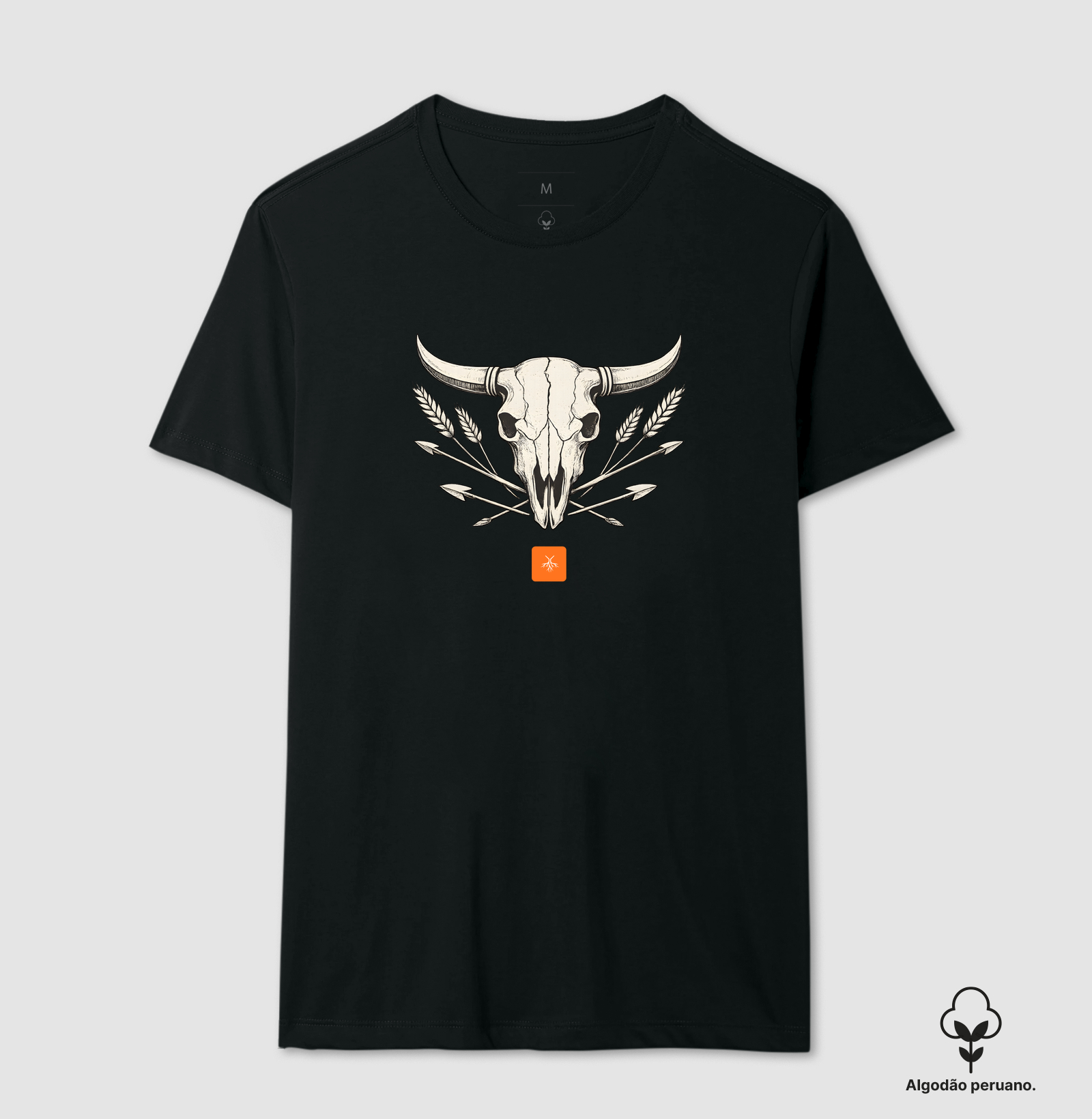 Camiseta Cranio Bovino