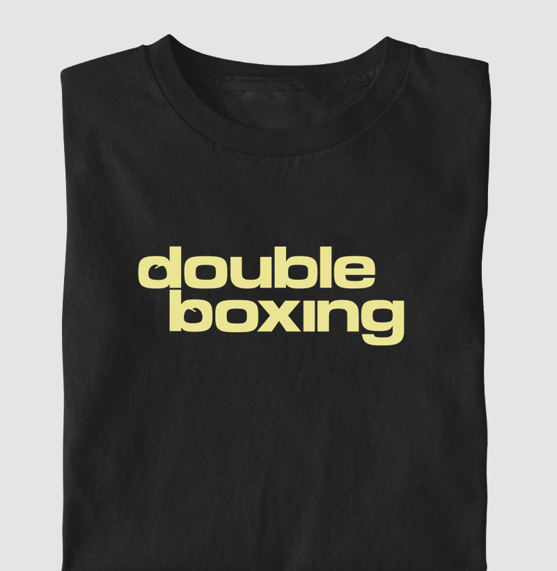 Logo Double Boxing - Amarela