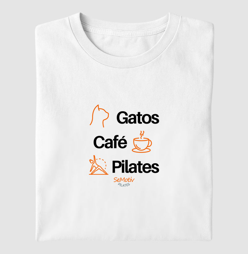 Gatos, café e pilates