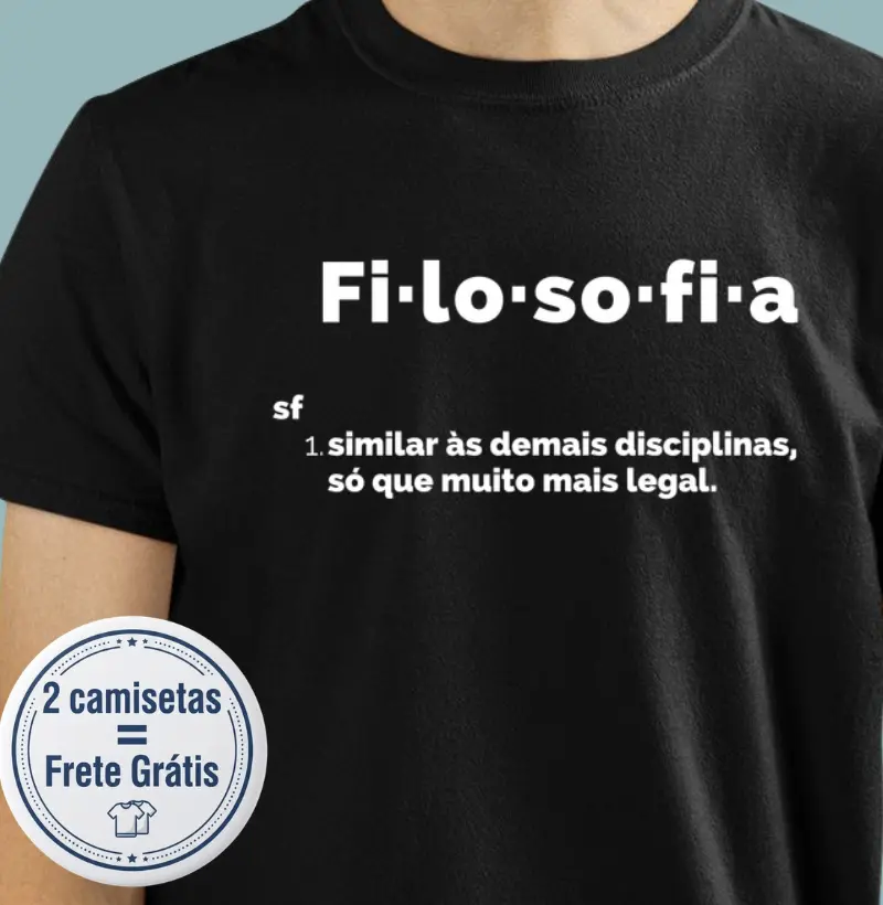 Camiseta Premium Filosofia
