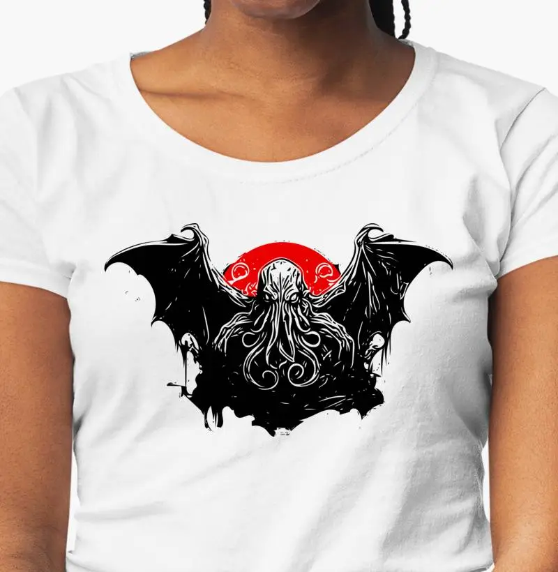 Camisa Feminina Cthulhu