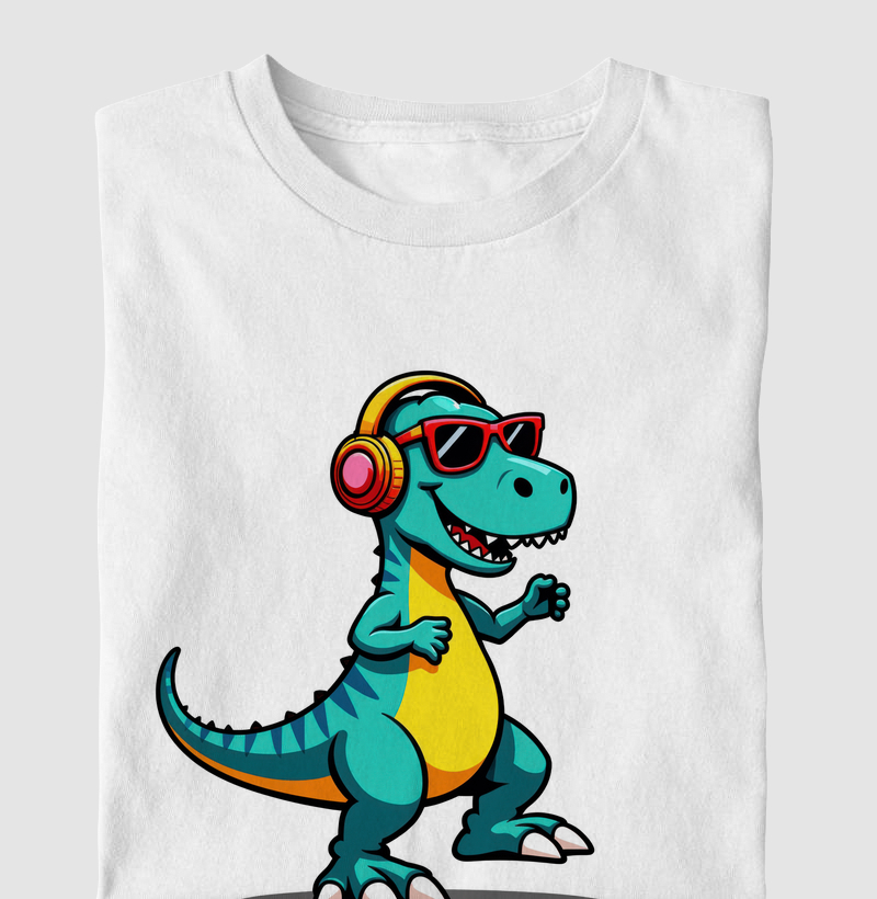 Dinossauro com Fone 3