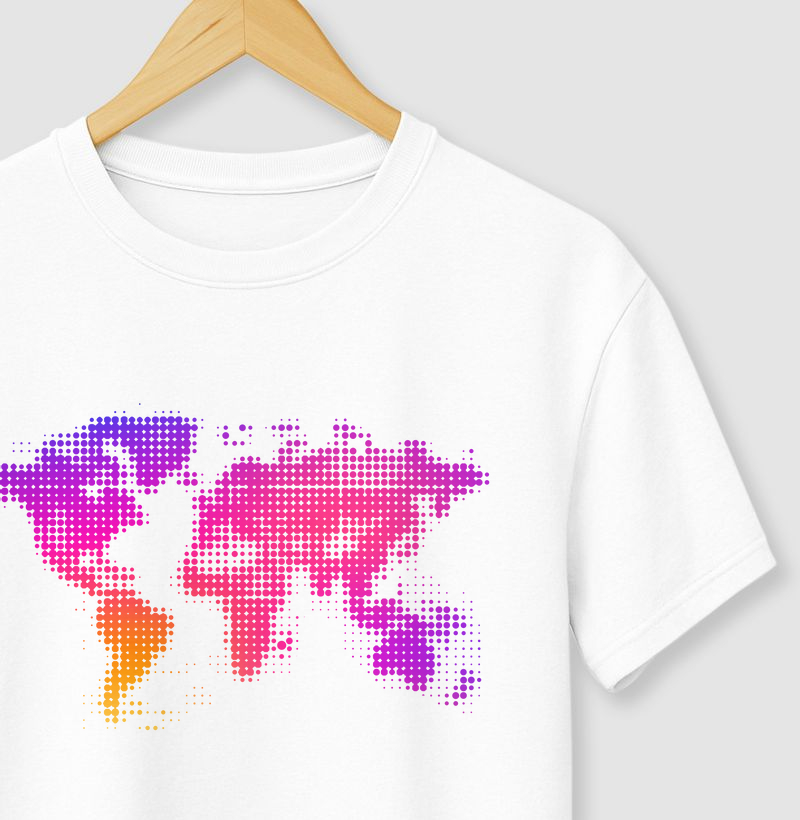 Mapa Dots Color