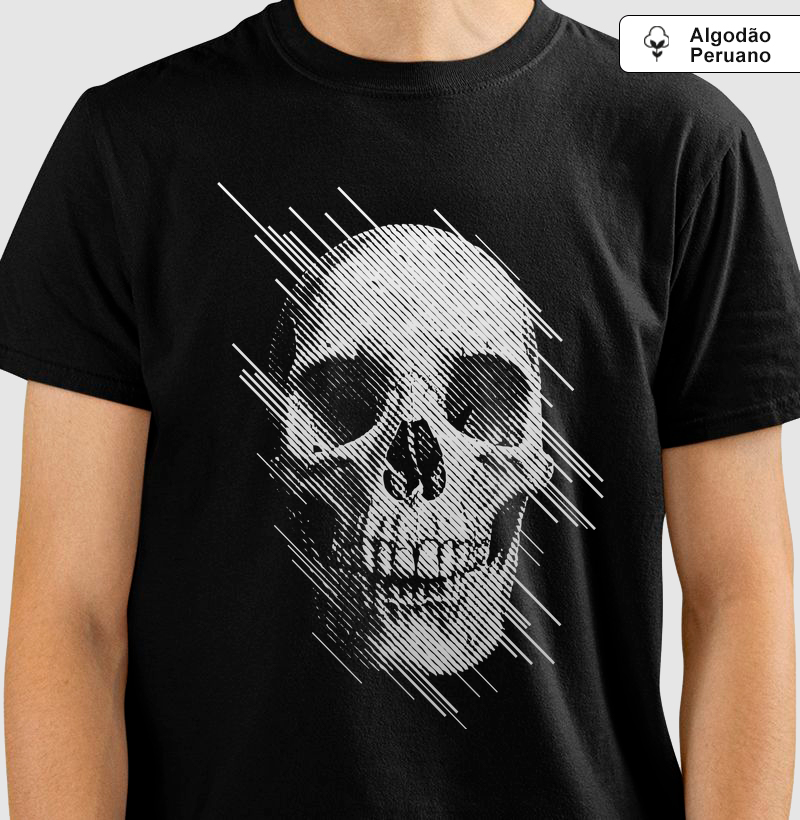 Skull Lines White
