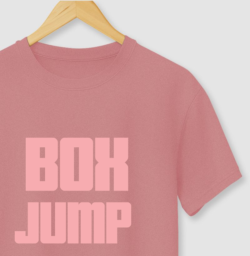 Camiseta Box Jump Max Rosa