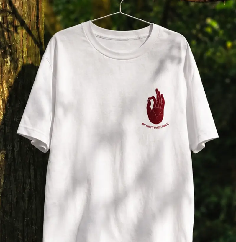 Camiseta - OM Shanti Shanti Shanti