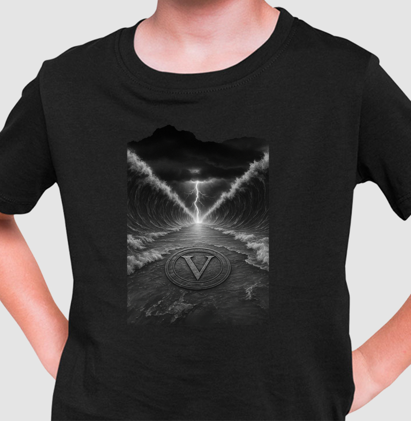 Camiseta Infantil Mar Vermelho