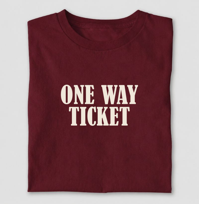 Camiseta One Way Ticket