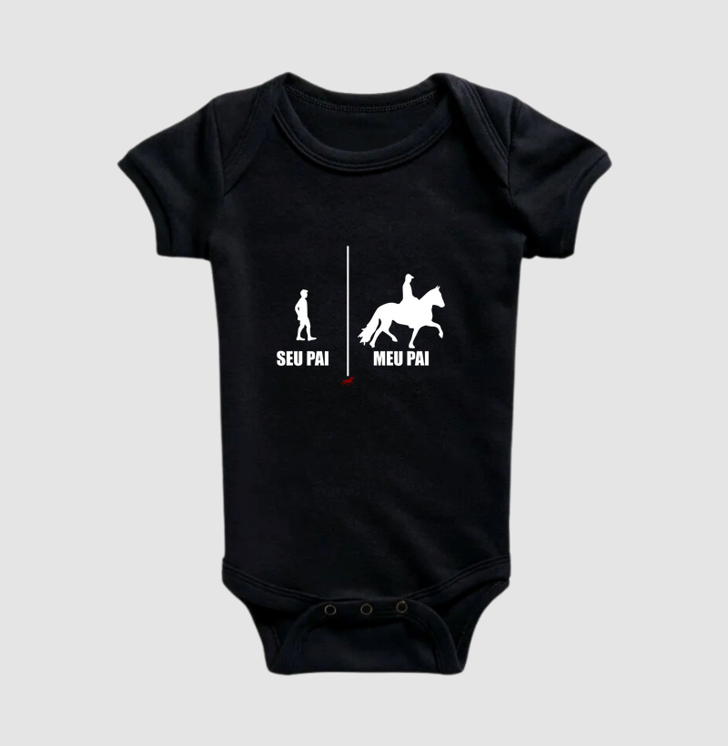 Seu pai, meu Pai - body infantil