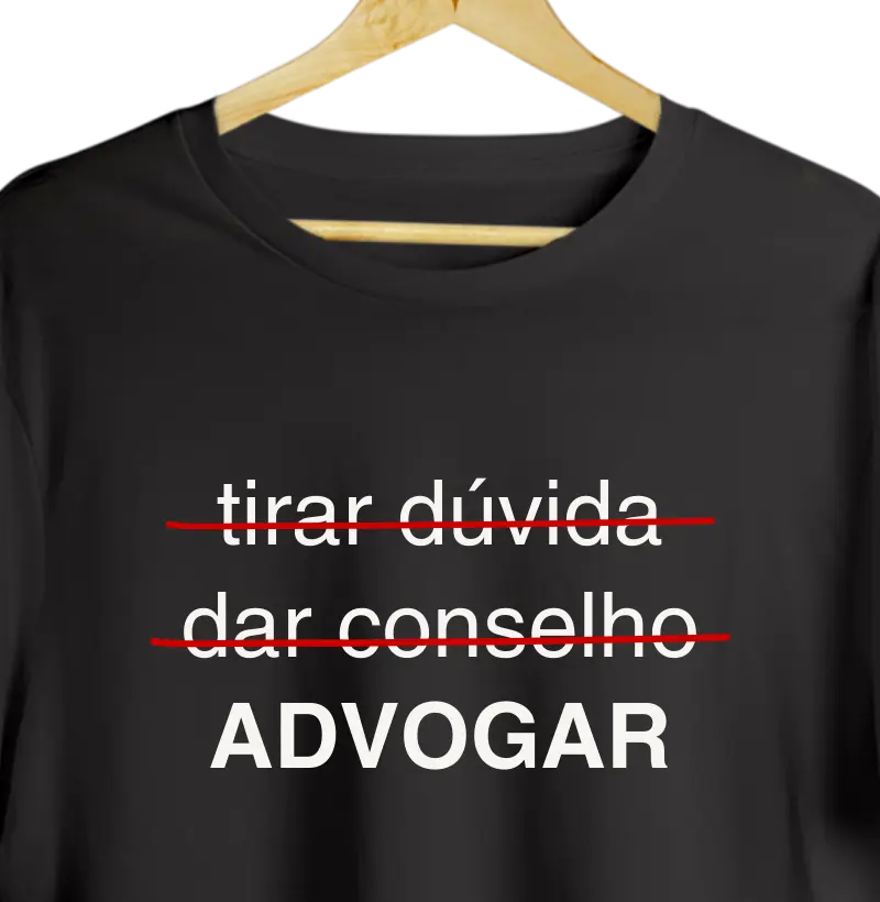 Tirar dúvida x dar conselho x advogar