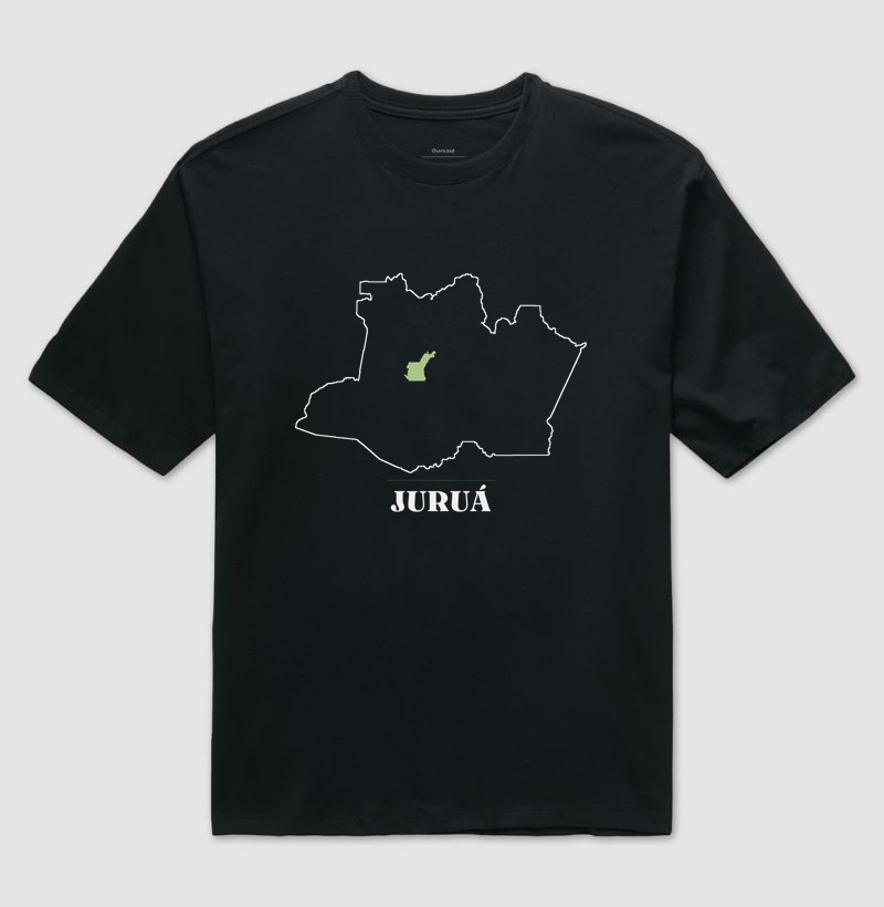 Juruá | Traço AM - Camiseta Oversized
