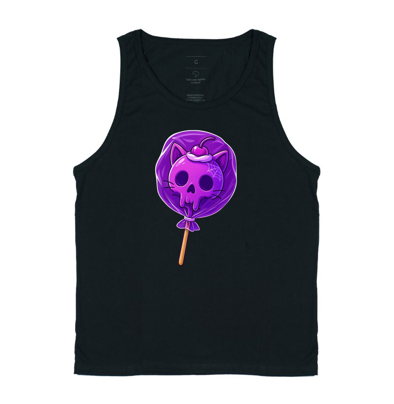 Camiseta Lollipop Cat