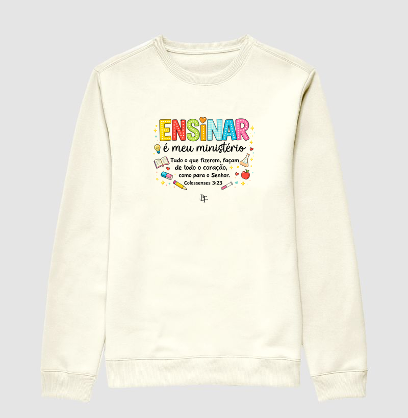 Ensinar é meu ministério - Colossenses 3:23