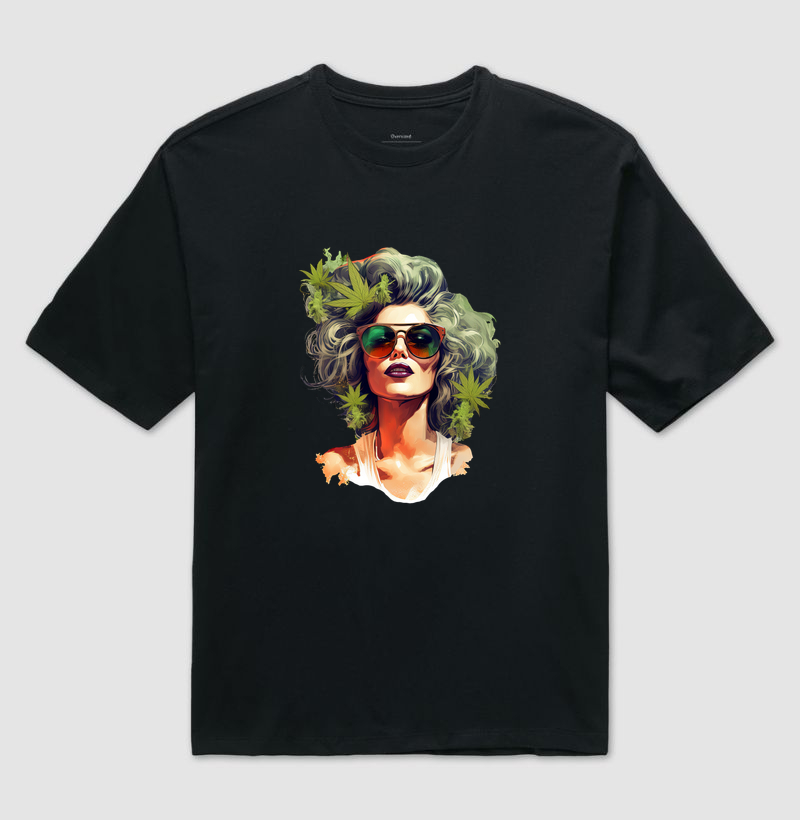 Camiseta Oversized Golden Haze