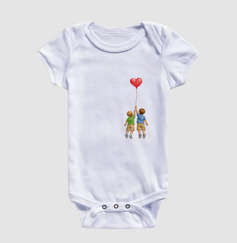 No coração da mamãe (2 meninos).