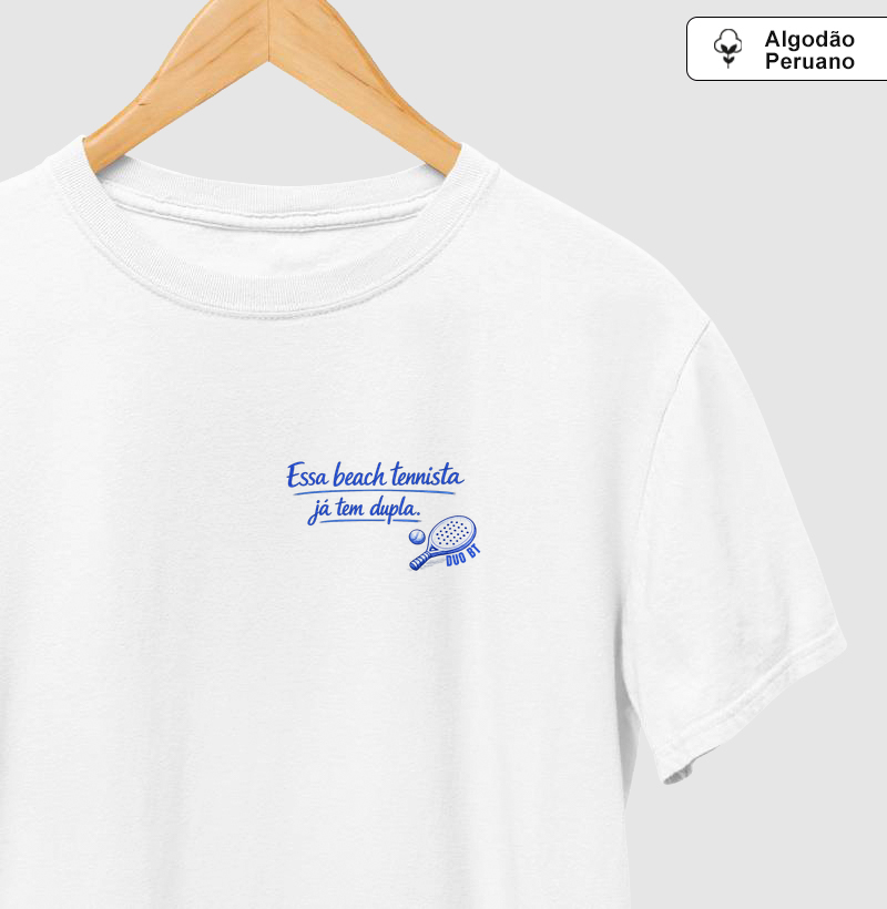 Essa beach tennista já tem dupla