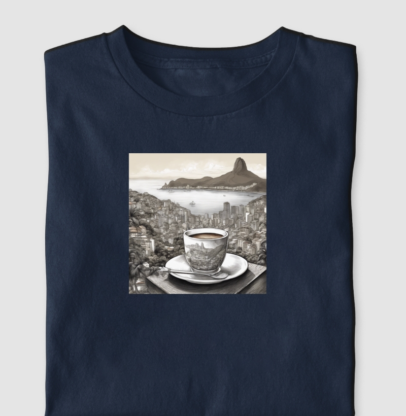 Camiseta Rio de Janeiro Algodão Nacional