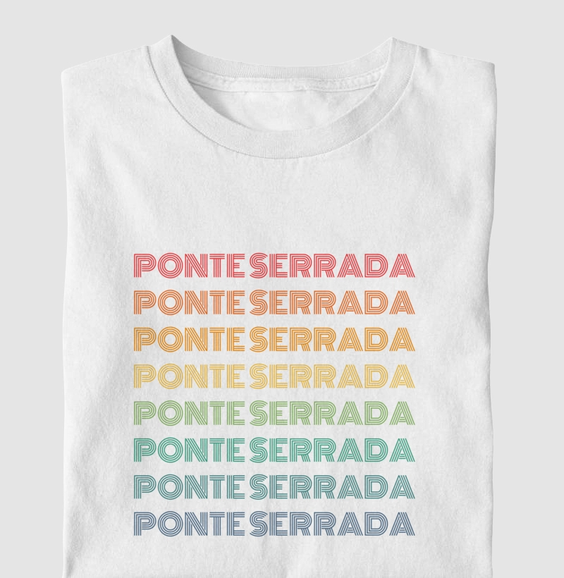 Ponte Serrada Letreiro Retrô