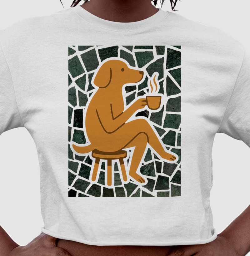 Cropped Café Caramelo