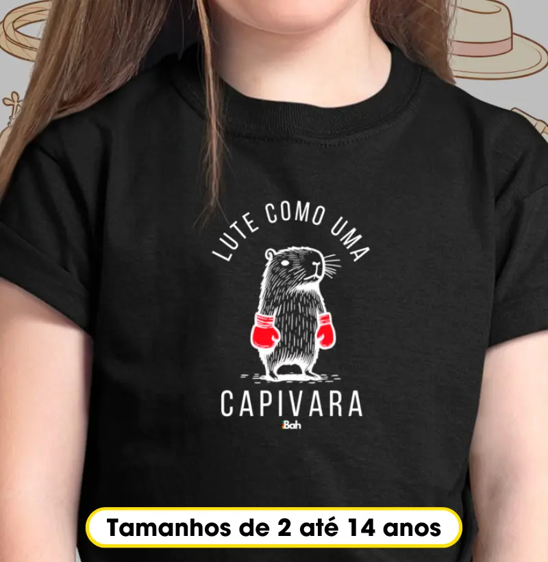 Lute como uma capivara