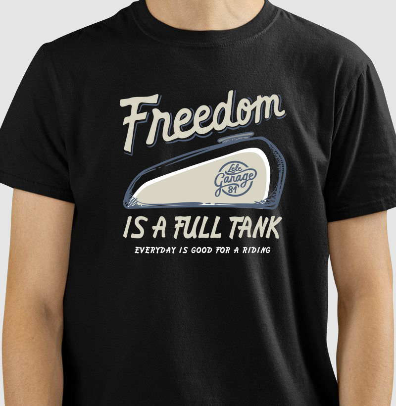 Camiseta Freedom is a Full Tank