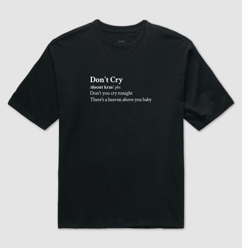 Def. Don't Cry