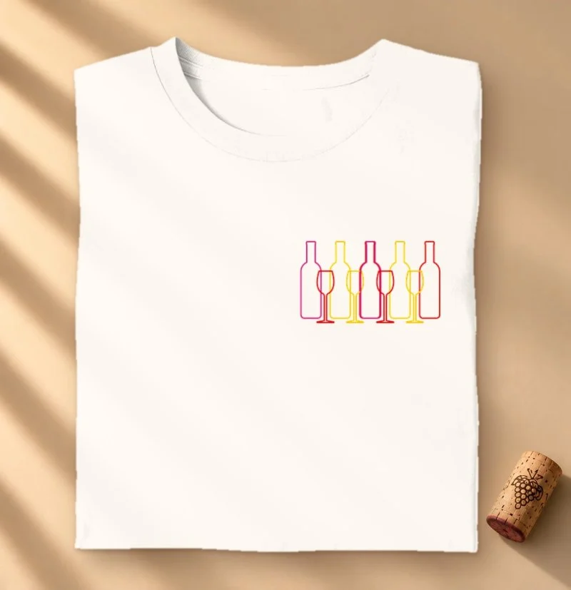 Camiseta Neon Wine
