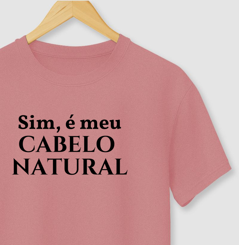 Sim, é meu CABELO NATURAL 