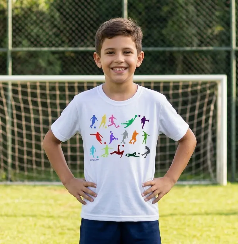 Jogadores em ação colors
