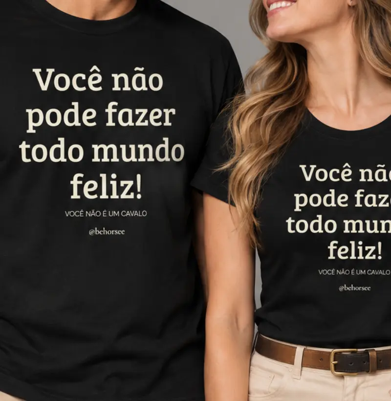 Você não é um cavalo 