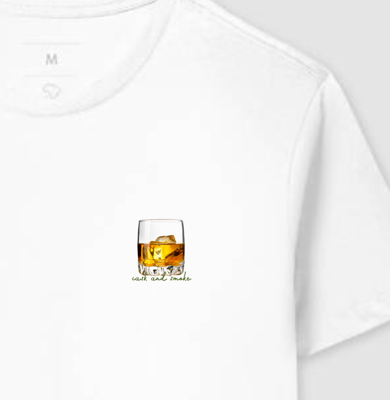 Camiseta Whisky - minimalista