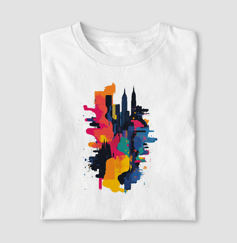 Camiseta New York Graffiti