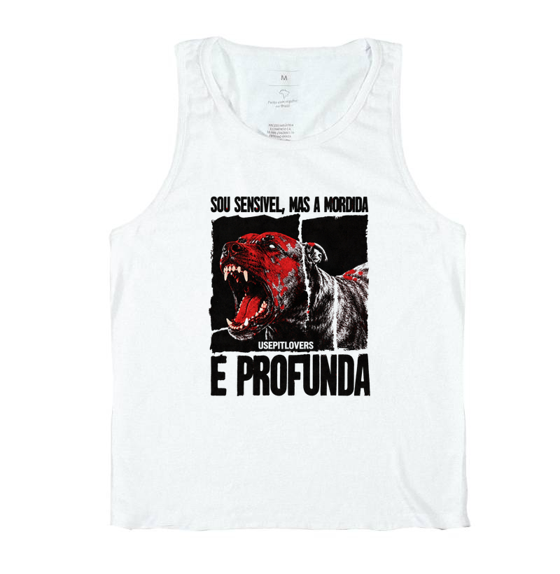SOU SENSÍVEL MAS A MORDIDA É PROFUNDA