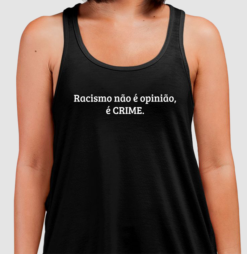 Racismo não é opinião, é CRIME. - Regata