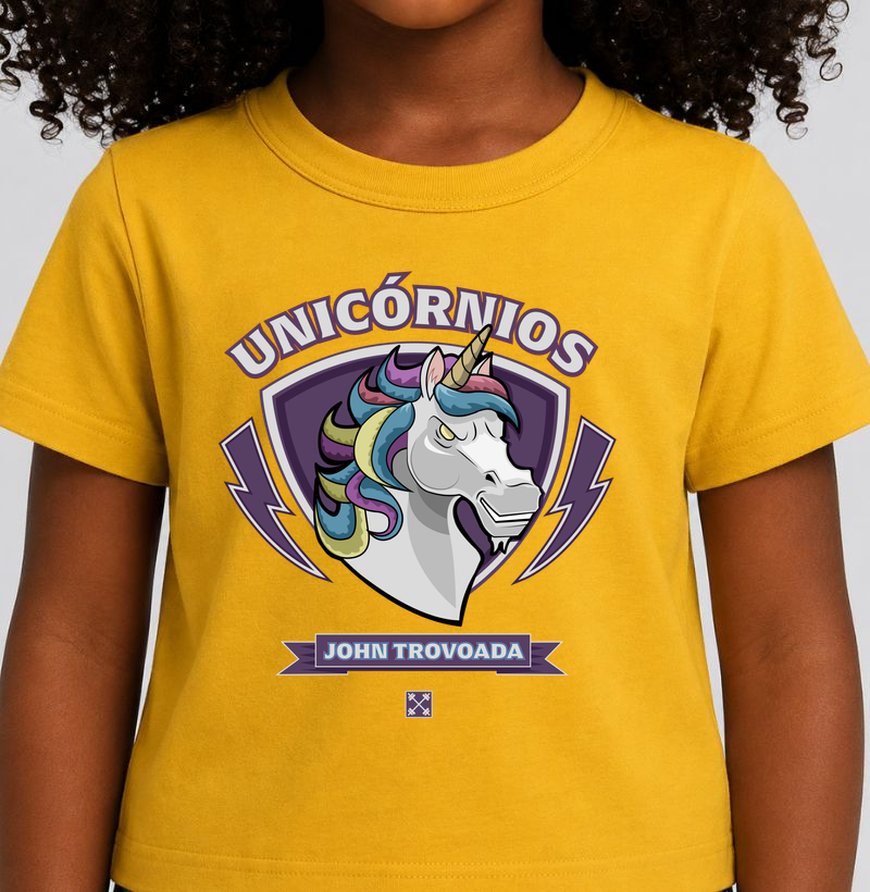 Unicórnios - Camiseta Infantil