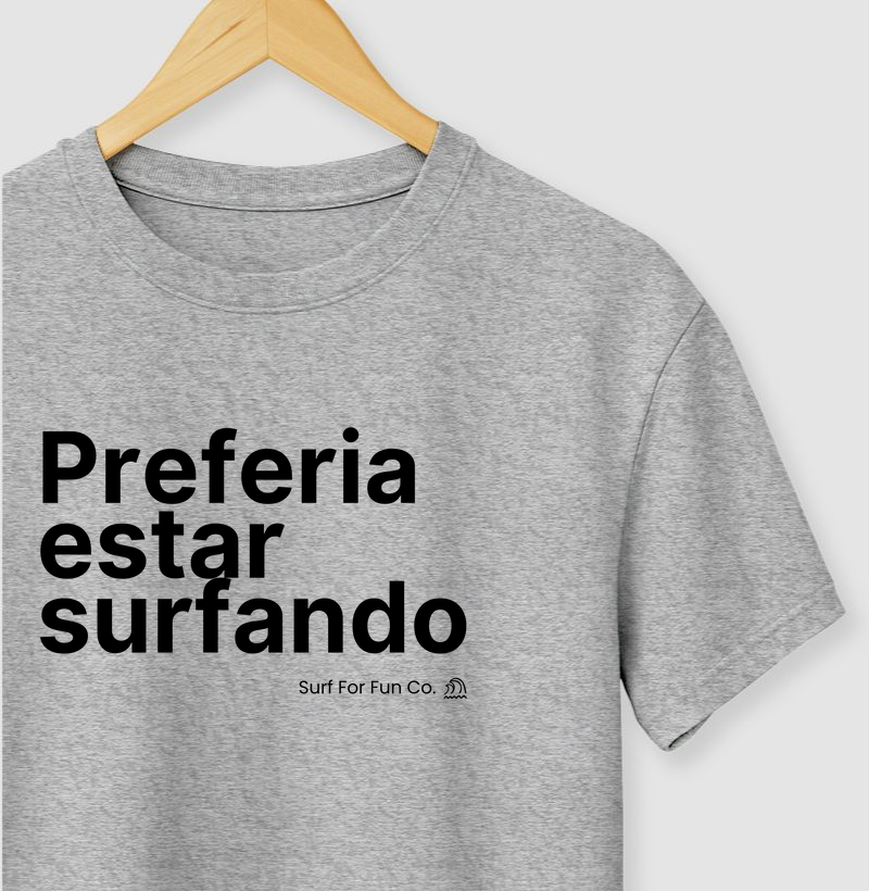 Preferia estar surfando