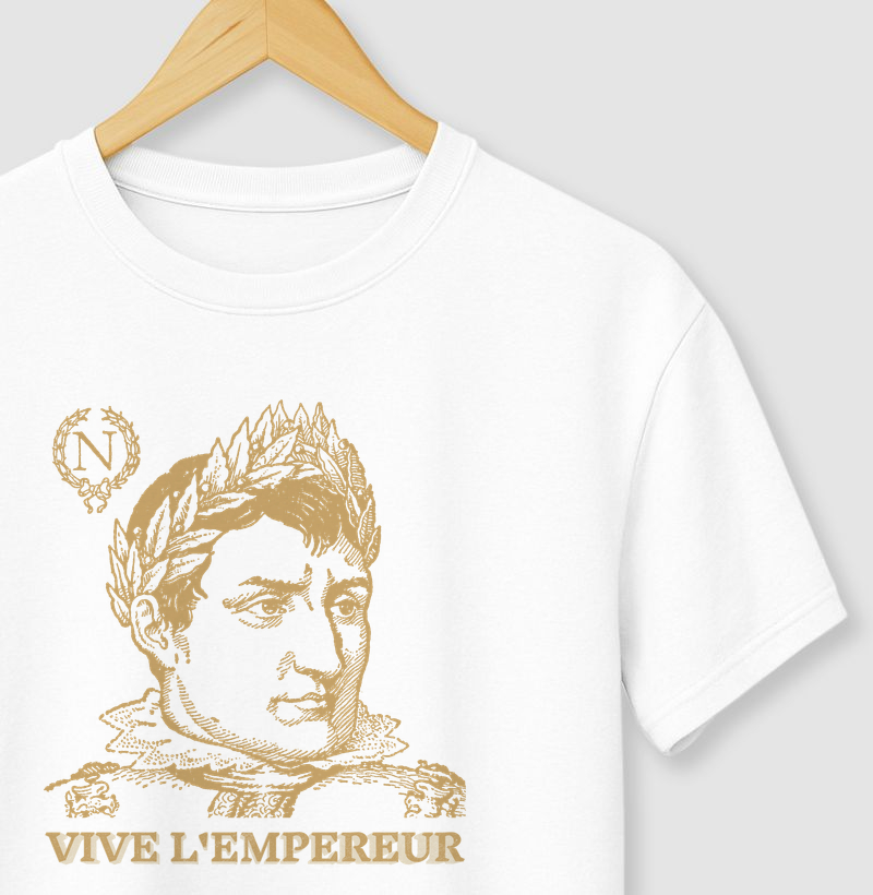 Napoleão Bonaparte – Vive L'Empereur | Império Francês - Camiseta