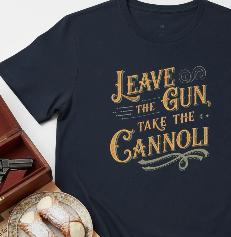 Leave the gun, take the canoli