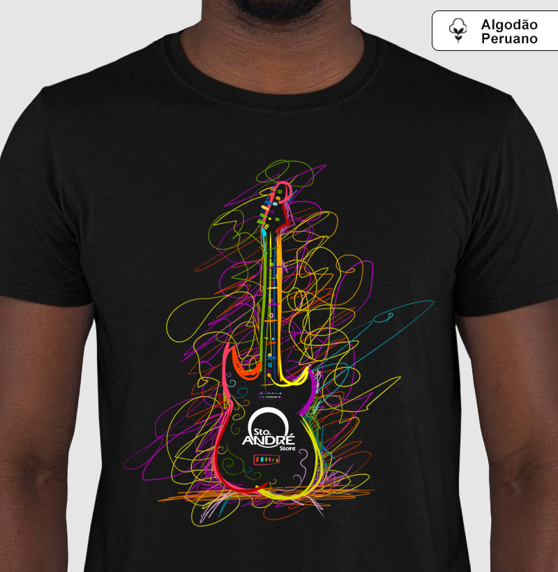 Guitarra neon - Sto André