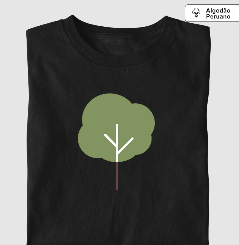 Camiseta Minimalista Arvore Owl Basic