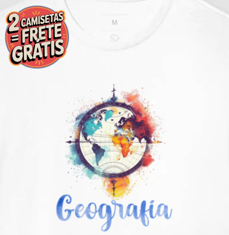 Camiseta Geografia