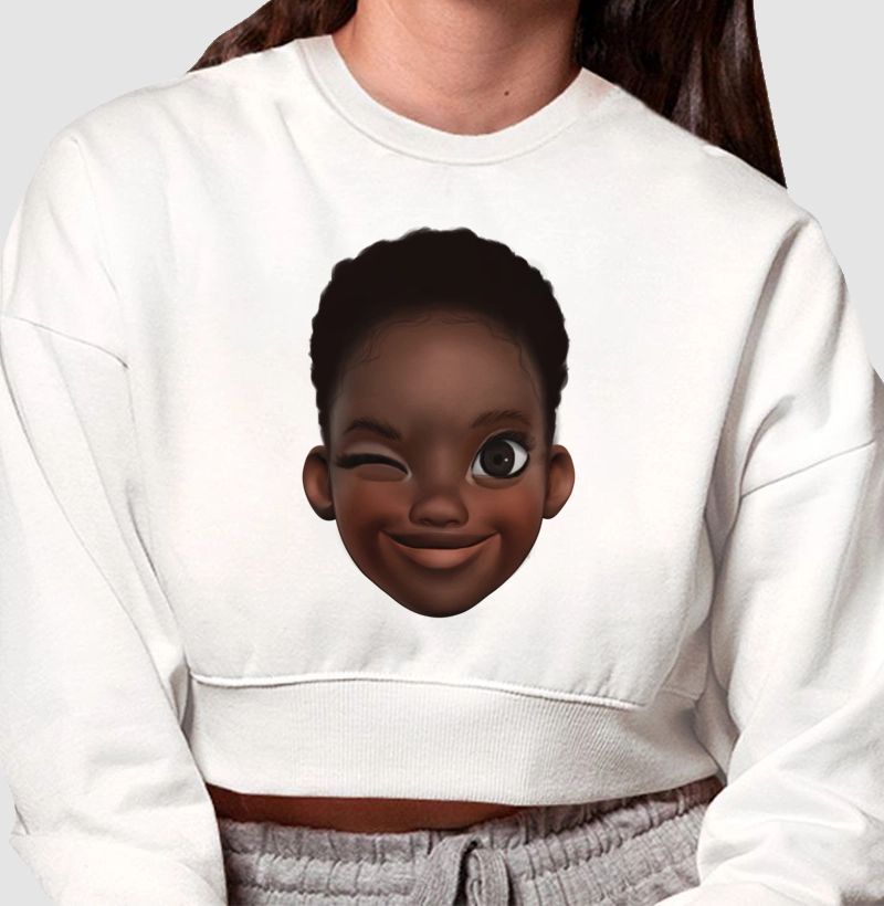 Emoji Black Piscadinha - Clube Kaia