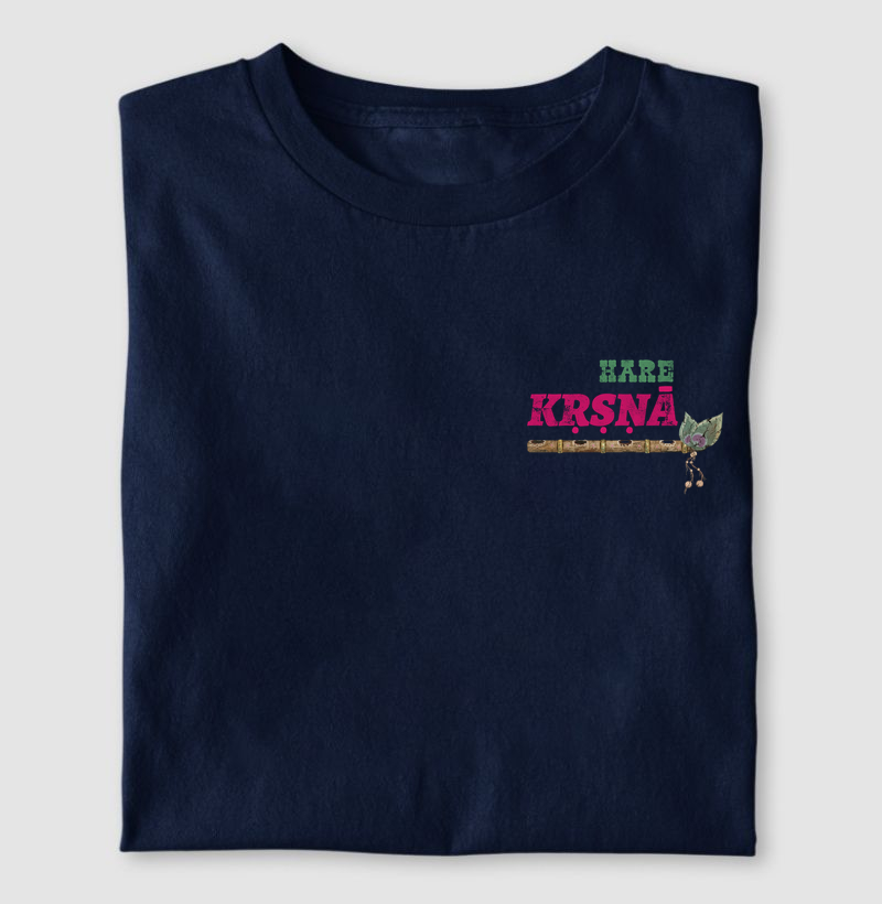 Krishna na Flauta - Camiseta