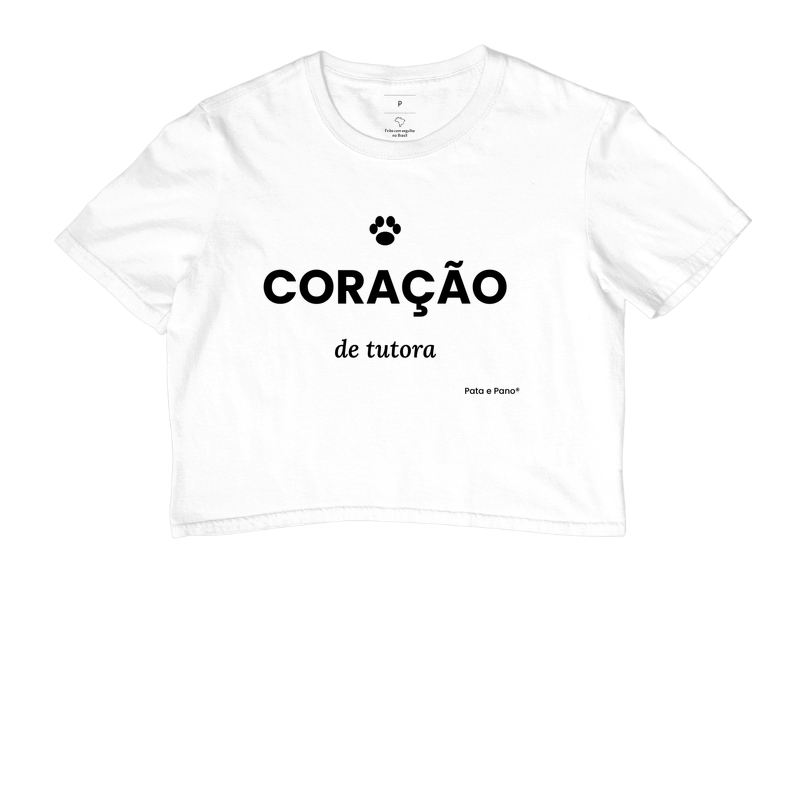 Cropped - Coração de Tutora