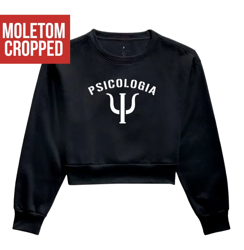 Moletom Cropped - Psicologia clássica