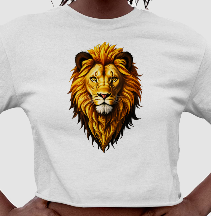 Cropped Leão Imperial